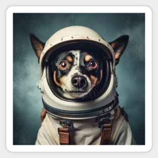 Astro Dog - Rat Terrier Sticker